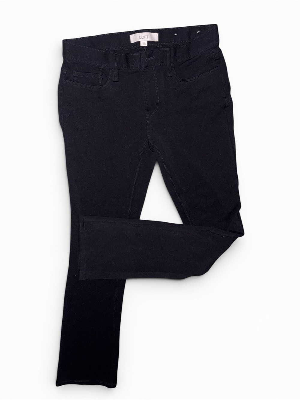 LOFT Black Flare Pants - Picture 4 of 4